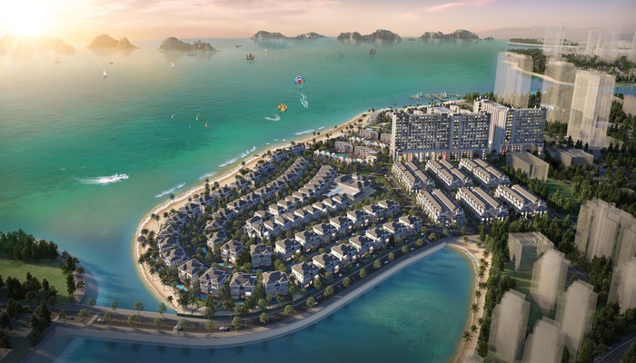 Toàn cảnh dự án Grand Bay Halong do BIM Land làm chủ đầu tư