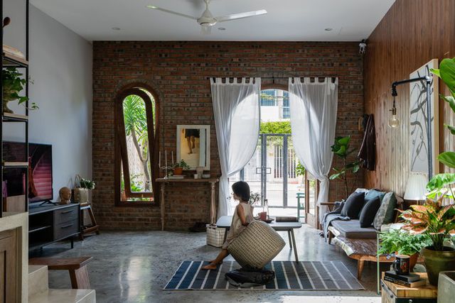 Nhà mặt tiền để mộc như tác phẩm nghệ thuật bị thôi miên ngay khi nhìn - 2