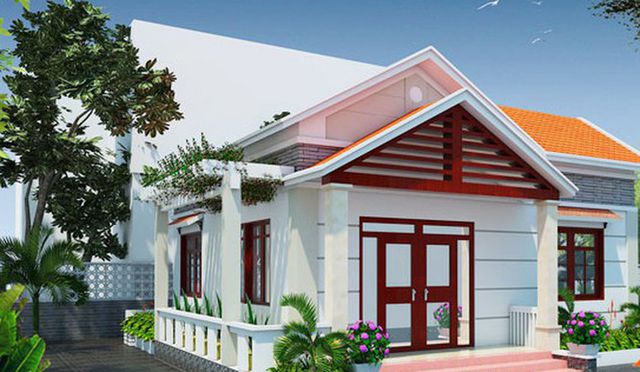 Những mẫu nhà cấp 4 dưới 100 triệu đồng đẹp miễn chê, nhìn muốn xây ngay - 8 Những mẫu nhà cấp 4 dưới 100 triệu đồng đẹp miễn chê, nhìn muốn xây ngay - 8