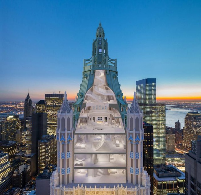 Bên trong căn hộ Penthouse trên đỉnh tòa nhà nổi tiếng nhất New York - 1